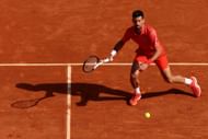 Novak Djokovic at the Monte-Carlo Masters.